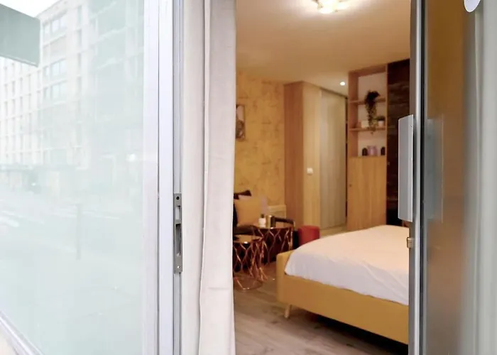 Modern Studio- Francois Mitterand Library Apartament *